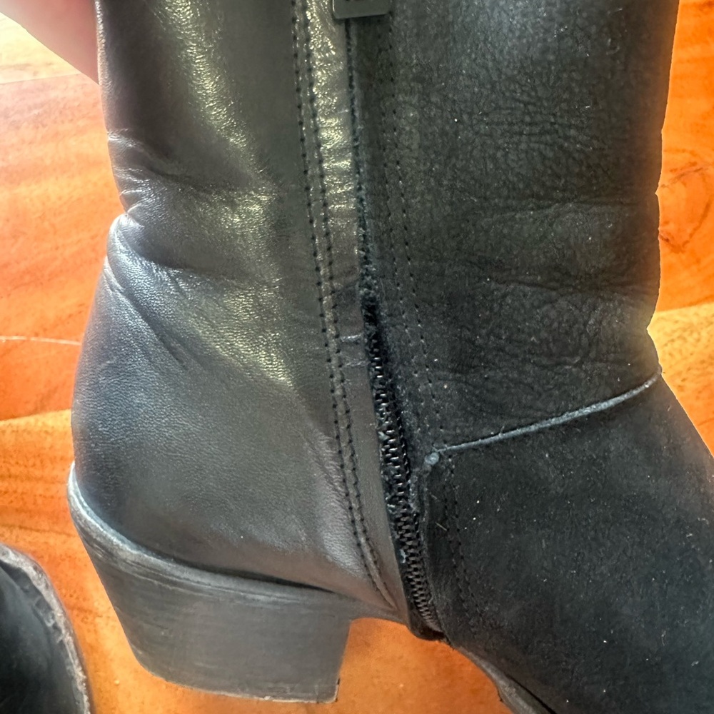 Women's Rudsak Black Ankle Boots - Picture 4 of 12
